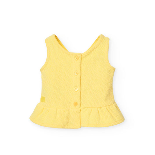 BOBOLI Conjunto amarillo para niña 211138