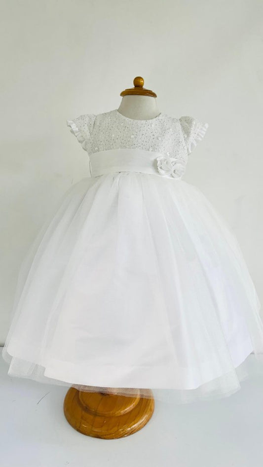 Vestido Blanco para Bautizo "Pureza"