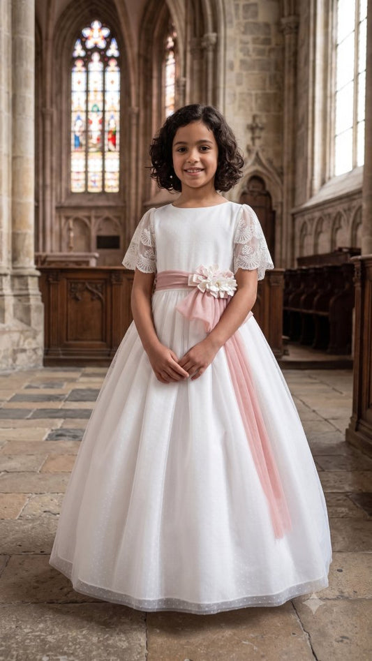 Vestido de Primera Comunión Perla Real