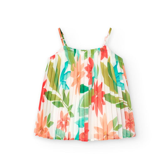 BOBOLI Conjunto floreado para niña 721369 - Ceremonias Anny