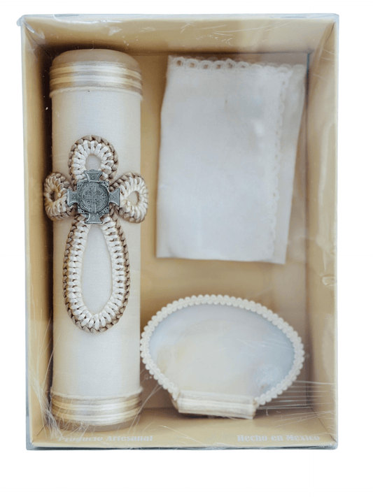KIT DE VELA BAUTIZO Cielo - Ceremonias Anny