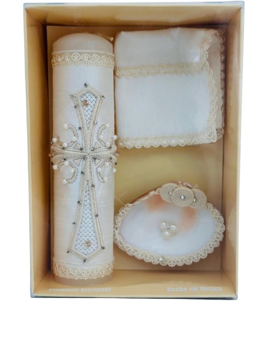 KIT DE VELA BAUTIZO Velae - Ceremonias Anny