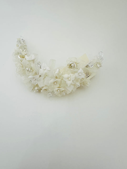 Tocado Hortensia - Ceremonias Anny