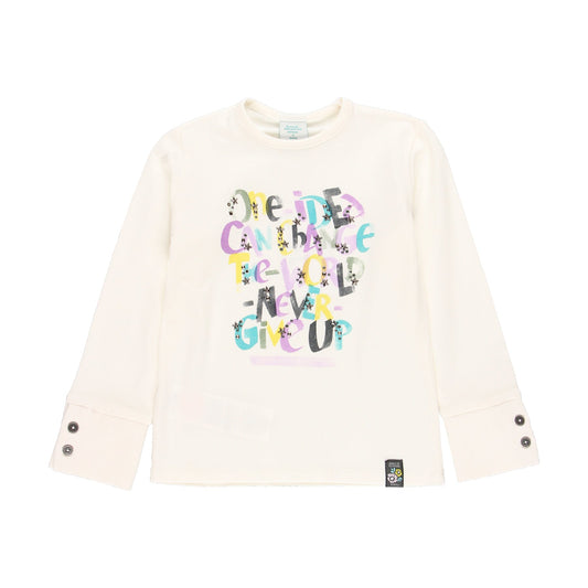 Playera manga larga niña 425191 - Ceremonias Anny