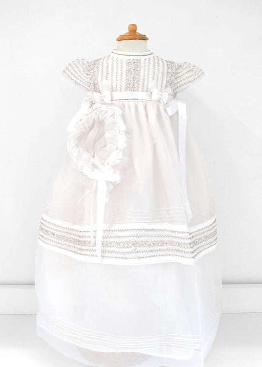 Ropón corto Platina - Ceremonias Anny