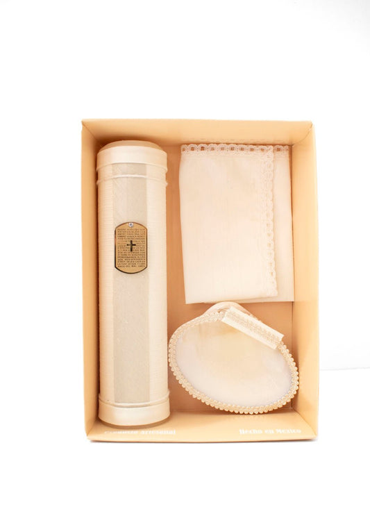 Vela Bautizo Crisantemo - Ceremonias Anny