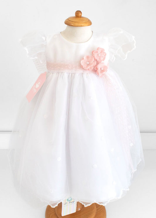 Vestido bautizo Clara - Ceremonias Anny