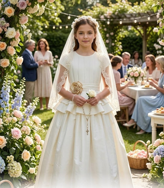Vestidos de Primera Comunión y la Importancia del Velo