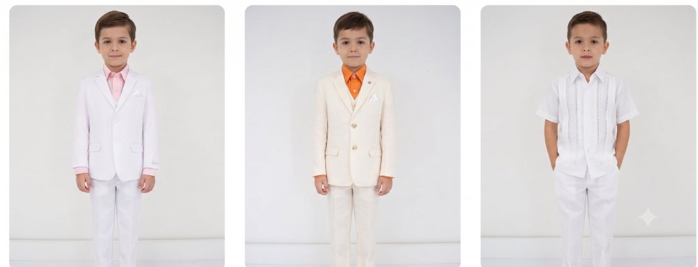 3 opciones de traje para niños en su primera comunión: ¿cuál es el ideal para tu hijo?
