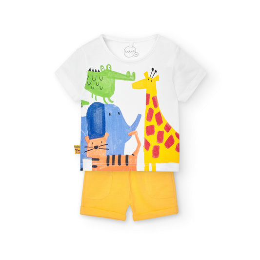Conjunto short amarillo 128168