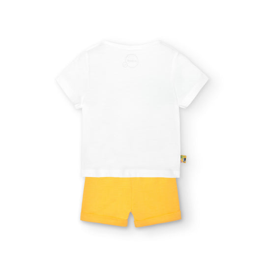 Conjunto short amarillo 128168