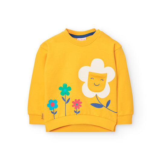 BOBOLI Conjunto para niña flores 241007