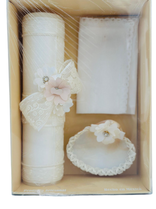 KIT DE VELA BAUTIZO Perla