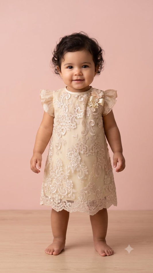 Vestido de Bautizo para Niña "Barroqui"