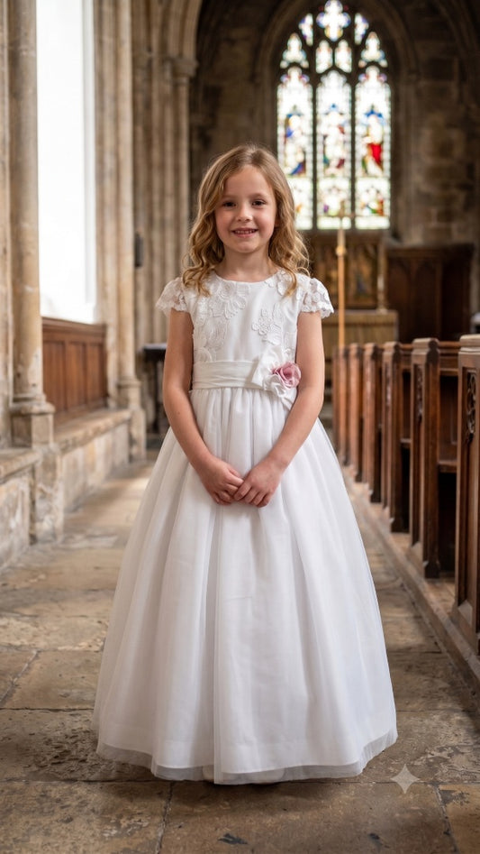 Vestido de Primera Comunión Encanto Angelical
