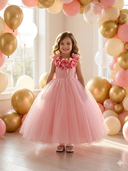Vestido de Fiesta para Niña “Sueño Infantil” – Perfecto para Graduaciones y Eventos Especiales