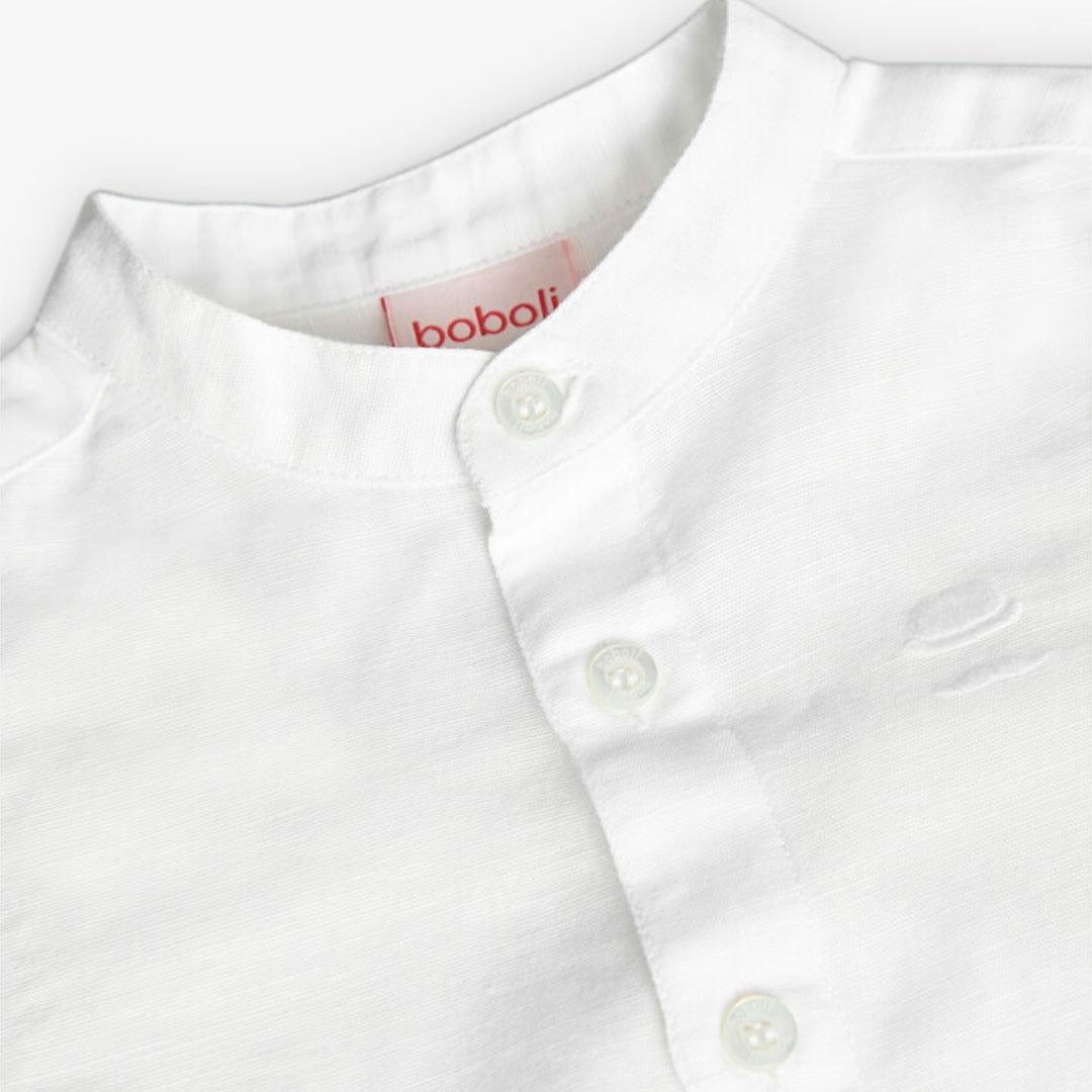 BOBOLI Conjunto de camisa y bermuda para niño 711076 - Ceremonias Anny