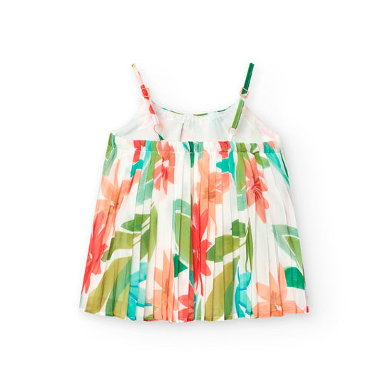 BOBOLI Conjunto floreado para niña 721369 - Ceremonias Anny