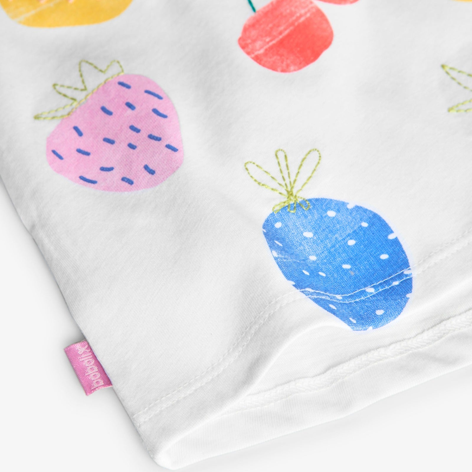 BOBOLI Playera con estampado de frutas para niña 211105 - Ceremonias Anny