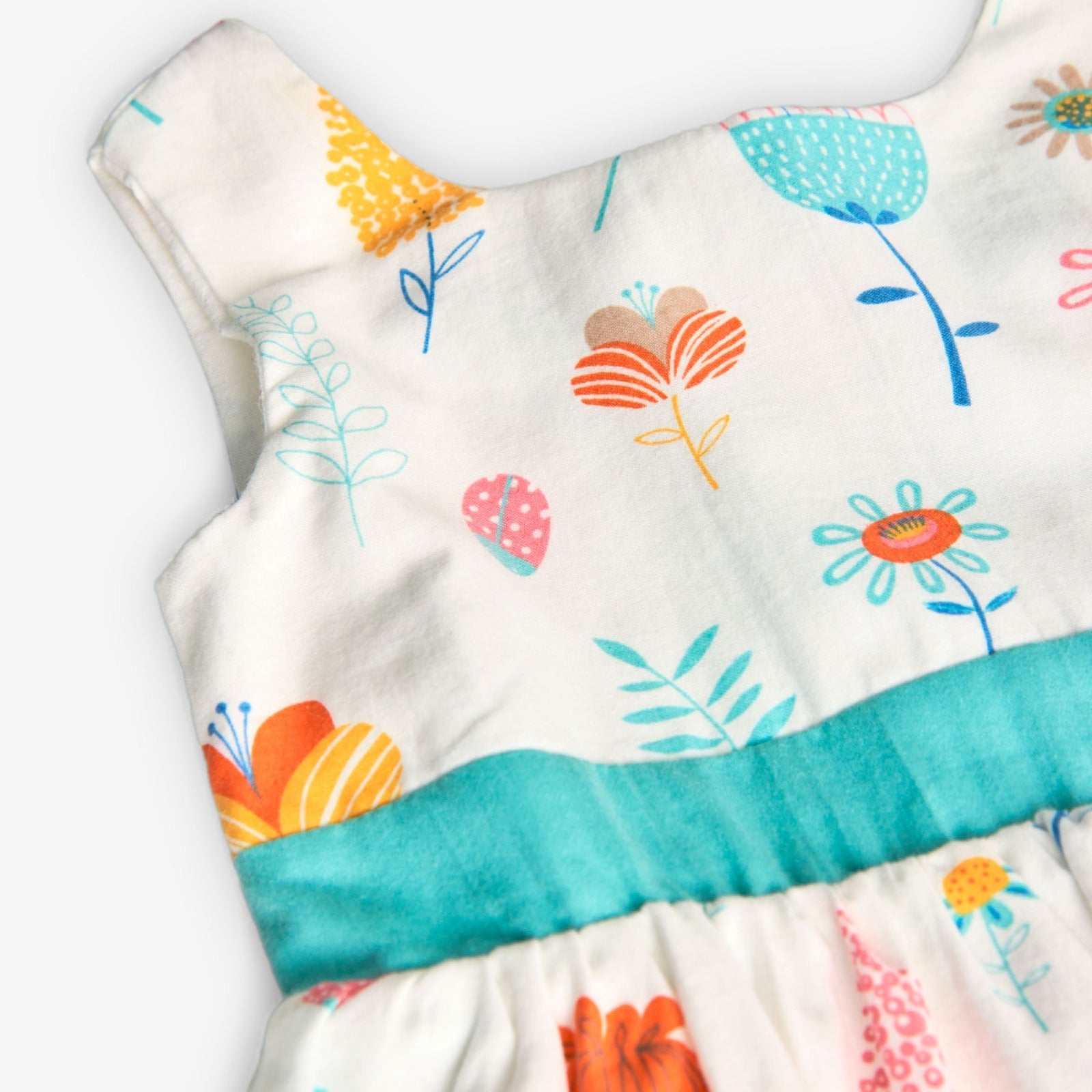 BOBOLI Vestido para bebe niña estampado de flores 221072 - Ceremonias Anny