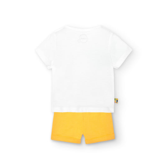 Conjunto short amarillo 128168 - Ceremonias Anny