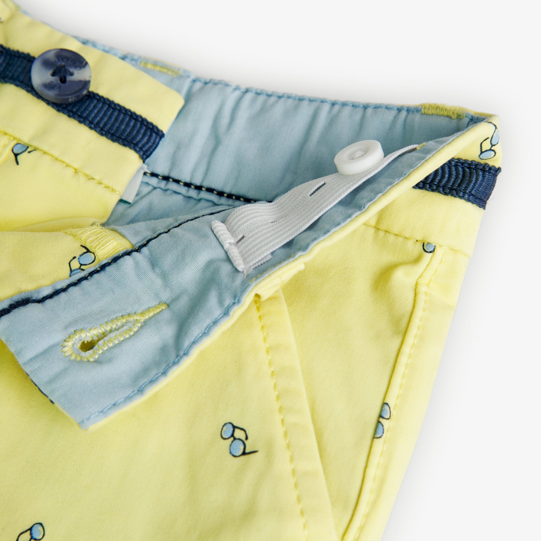 Conjunto short amarillo 718433 - Ceremonias Anny