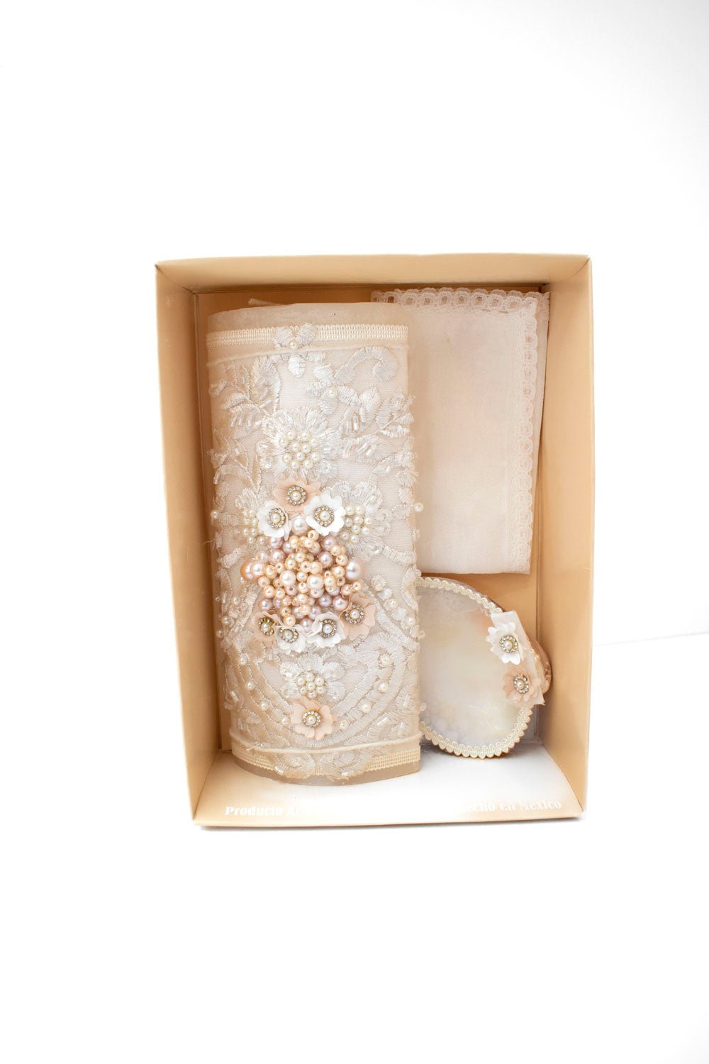 KIT DE VELA BAUTIZO Begonia - Ceremonias Anny