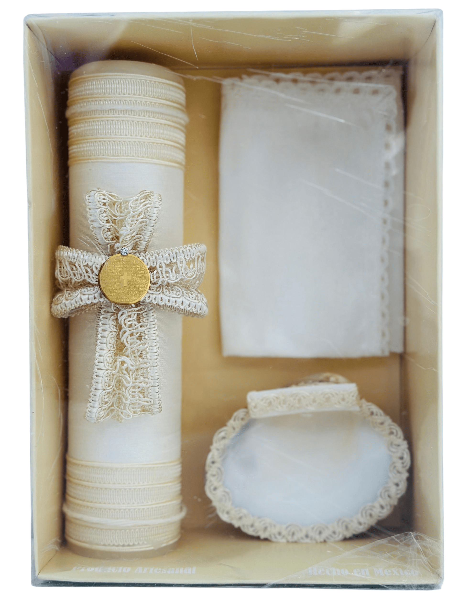 KIT DE VELA BAUTIZO Dios - Ceremonias Anny