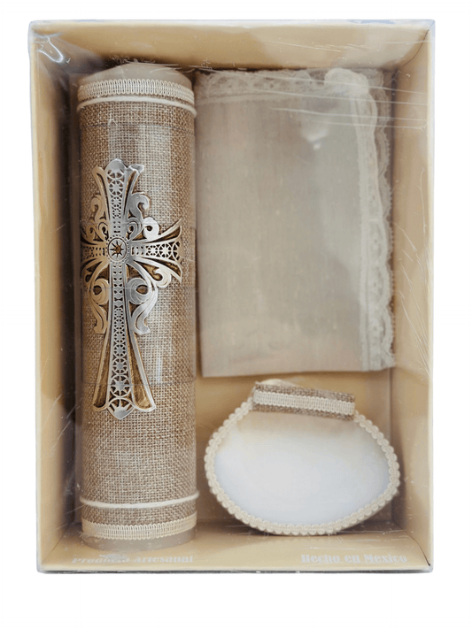 KIT DE VELA BAUTIZO Paz - Ceremonias Anny