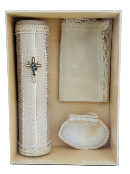 KIT DE VELA BAUTIZO Sira - Ceremonias Anny
