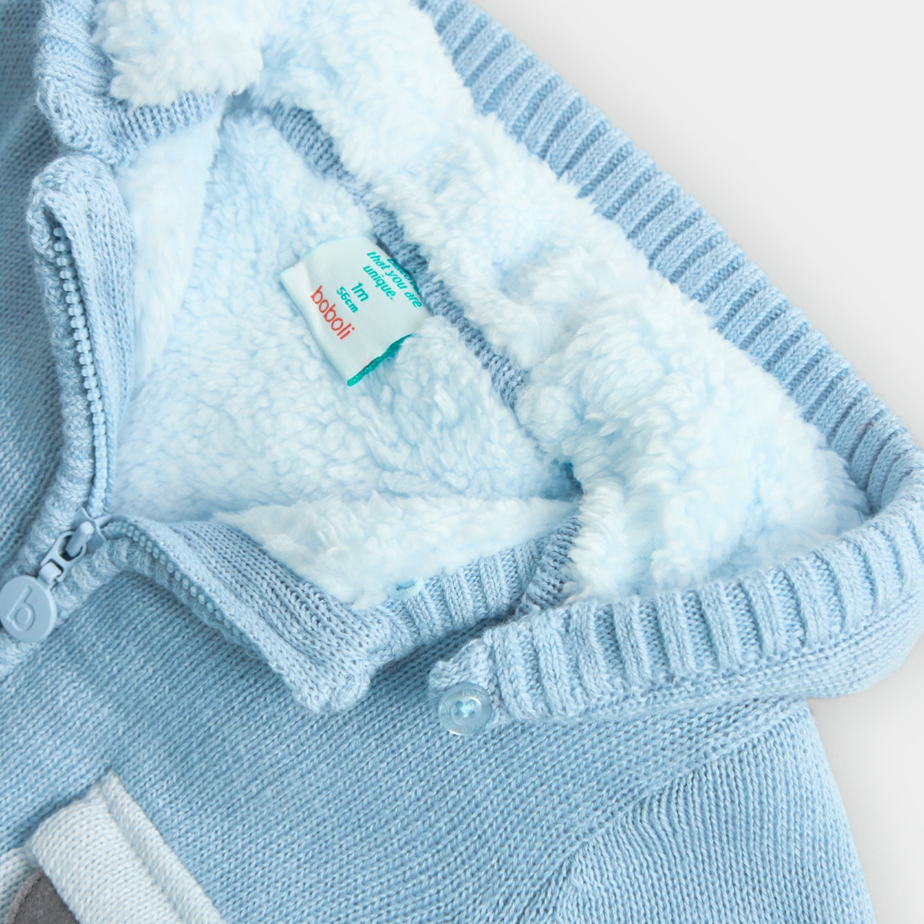 Suéter azul 107121 - Ceremonias Anny