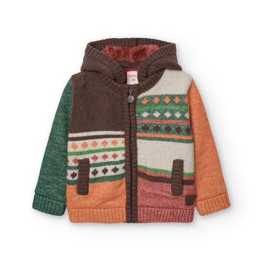 Suéter café 339140 - Ceremonias Anny