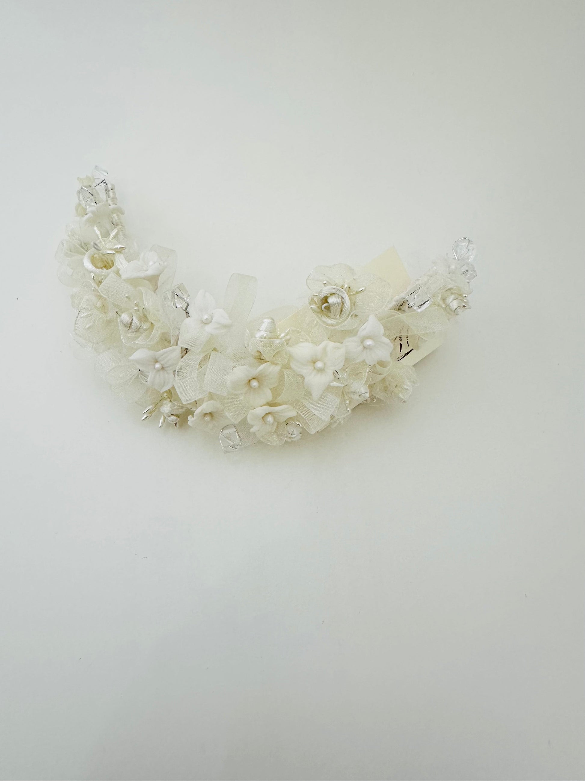 Tocado Hortensia - Ceremonias Anny