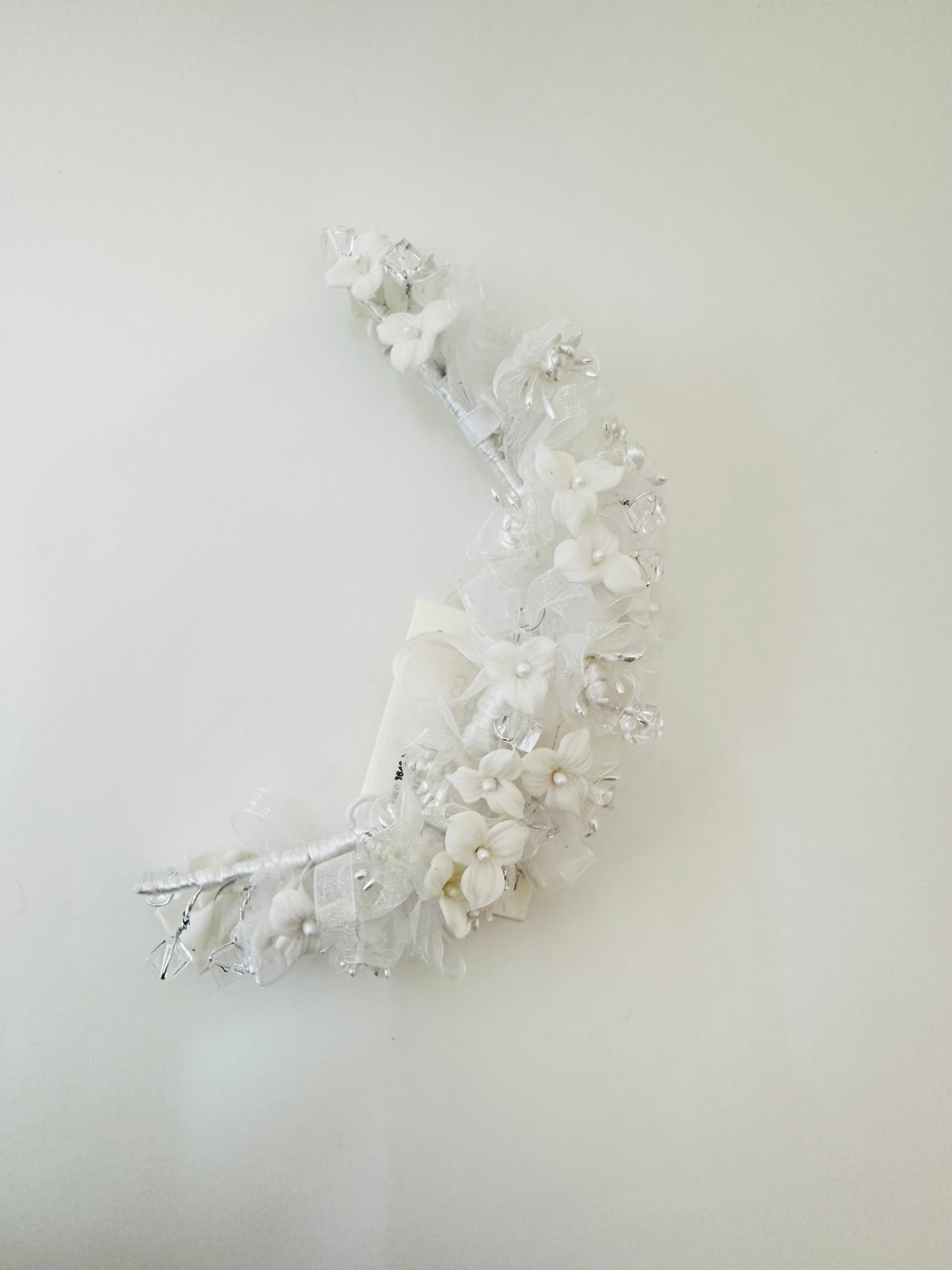 Tocado Lirio - Ceremonias Anny