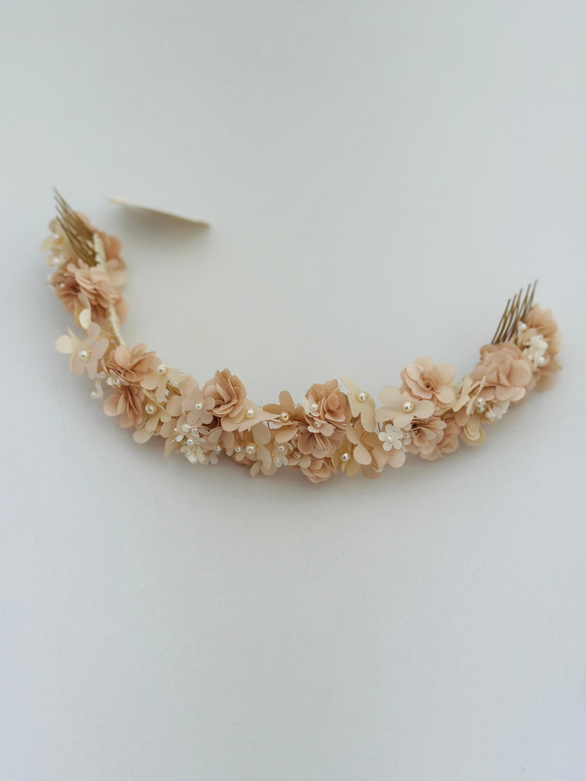 Tocado Rosita - Ceremonias Anny