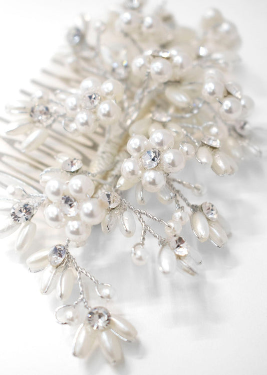 Tocado Vianey - Ceremonias Anny