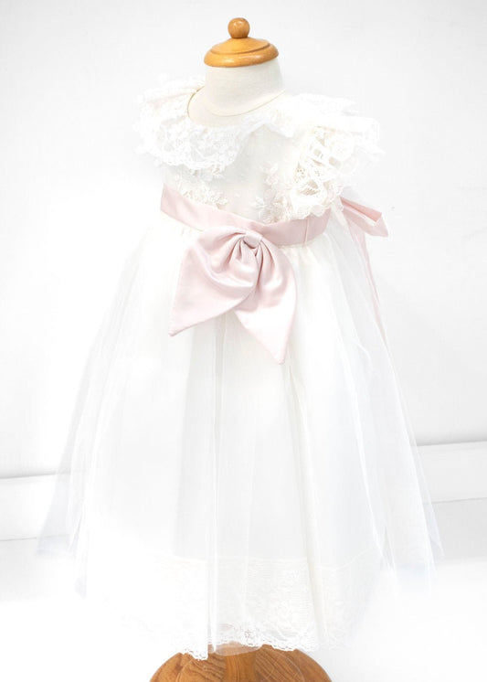 Vestido bautizo Adara - Ceremonias Anny