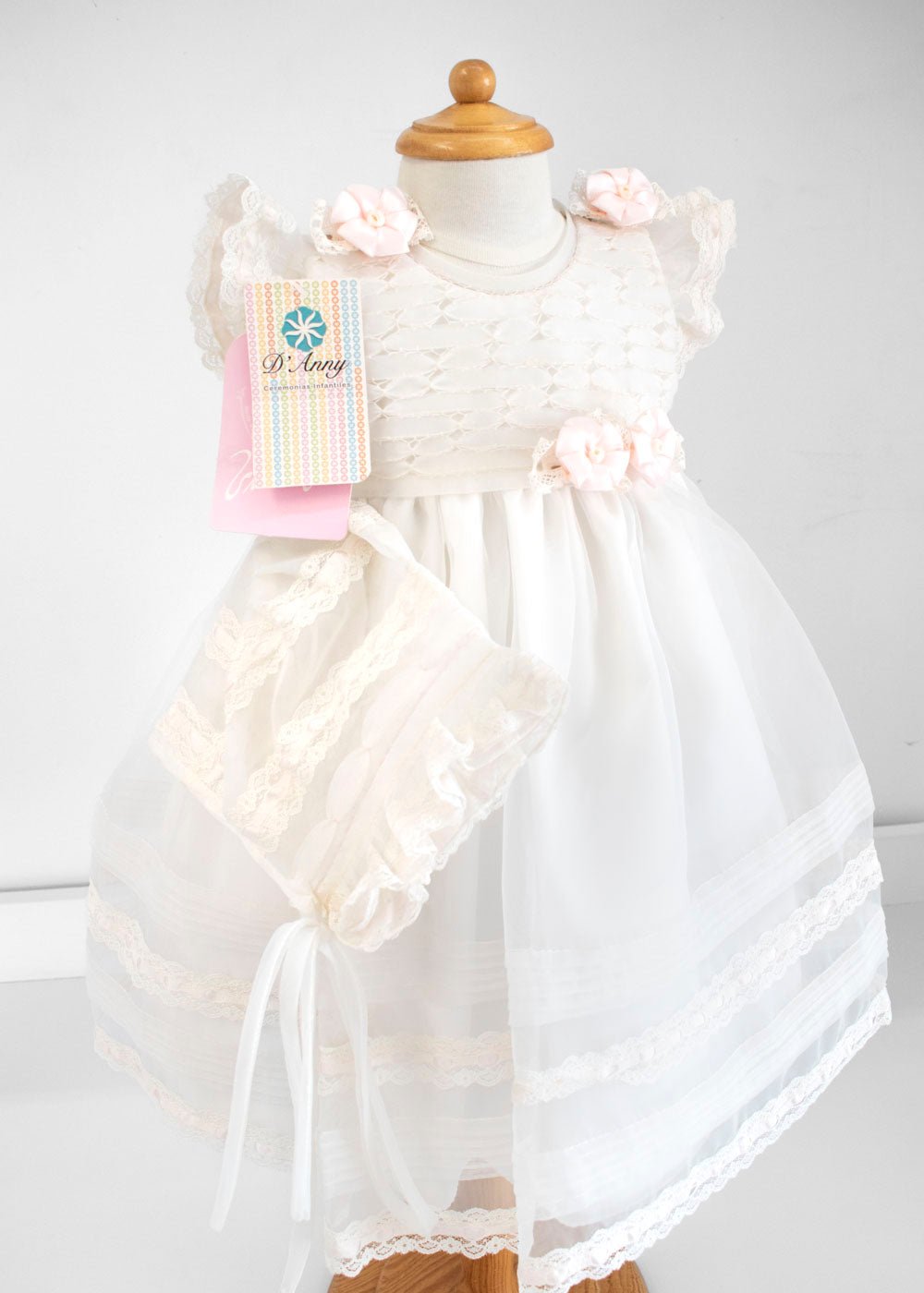 Vestido bautizo Ginebra - Ceremonias Anny