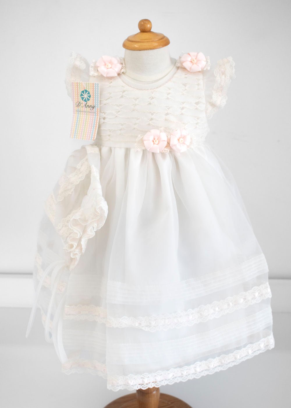 Vestido bautizo Ginebra - Ceremonias Anny