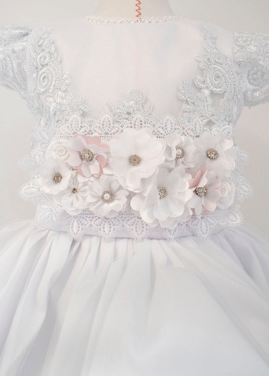 Vestido blanco Berenice - Ceremonias Anny