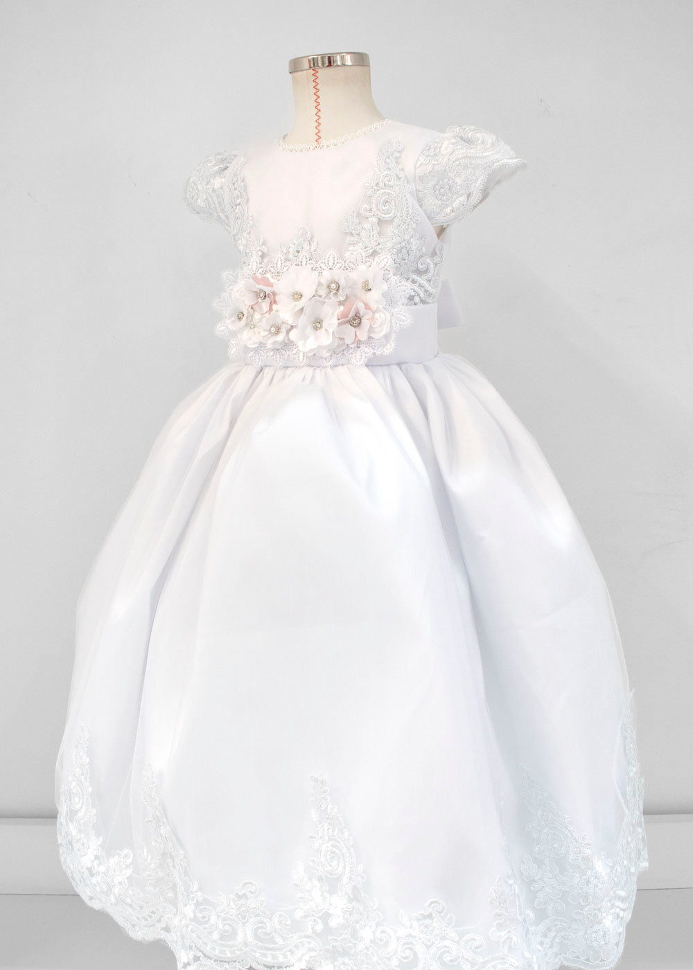 Vestido blanco Berenice - Ceremonias Anny