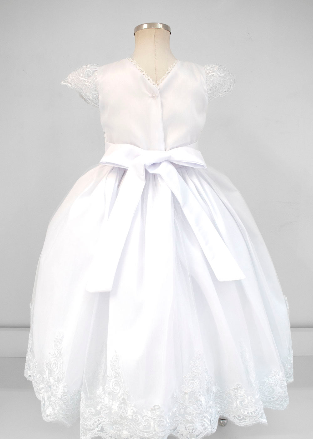 Vestido blanco Berenice - Ceremonias Anny