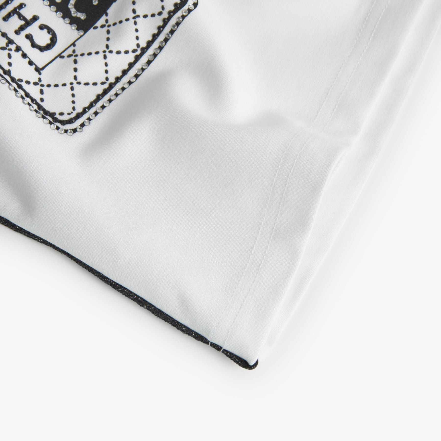 Vestido blanco con negro 728478 - Ceremonias Anny