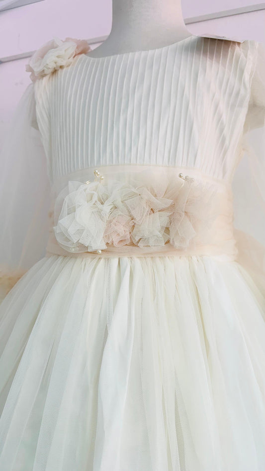 Vestido de Primera Comunión manga larga - Olivia - Ceremonias Anny