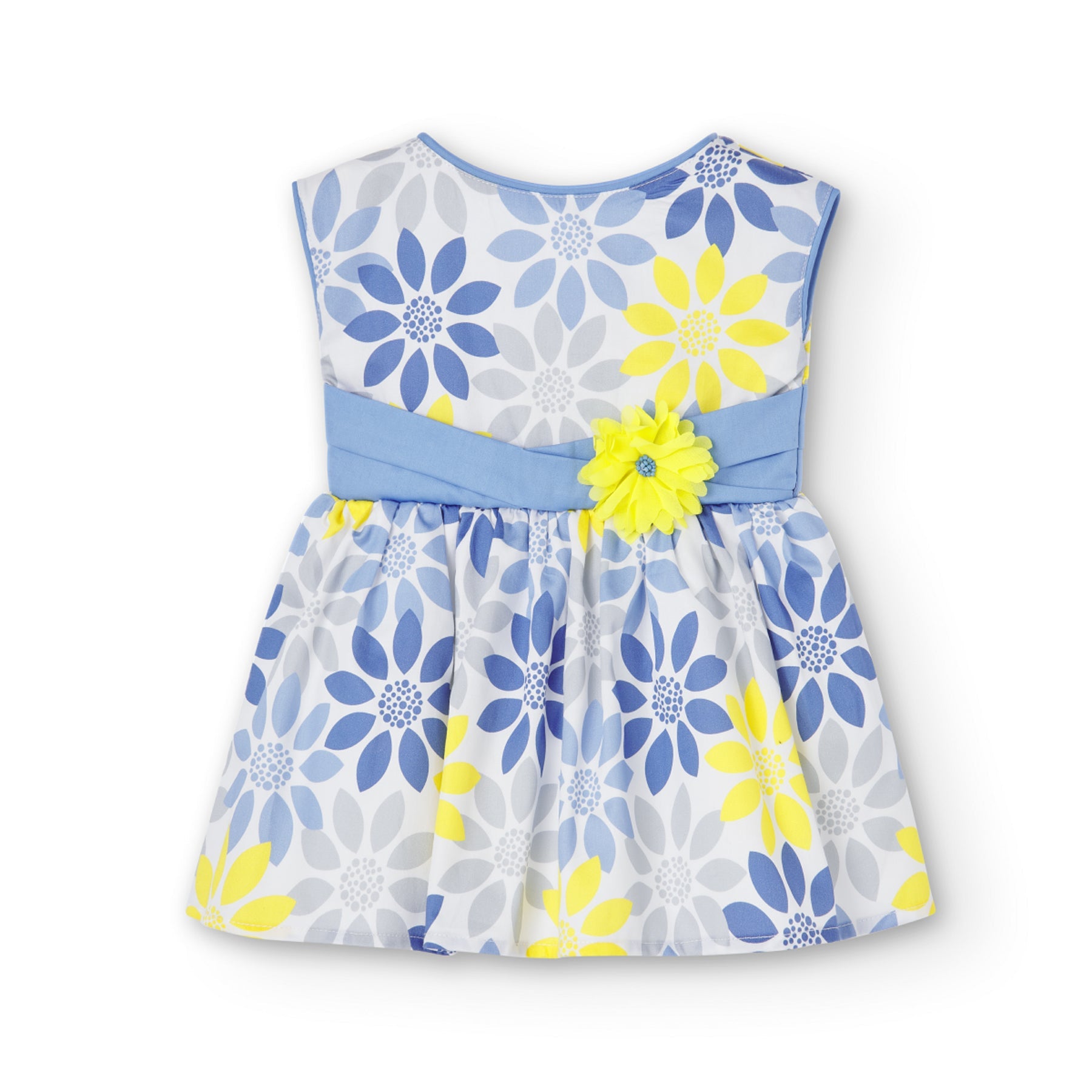 Vestido flores azules 708230 - Ceremonias Anny