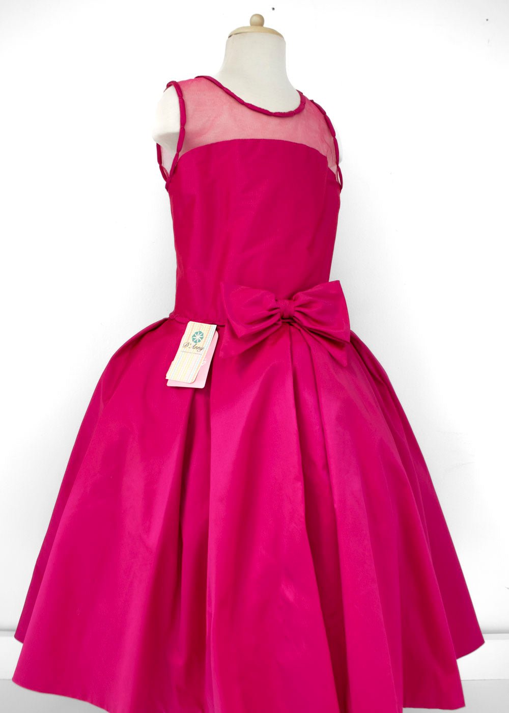 Vestido junior fiusha - Ceremonias Anny