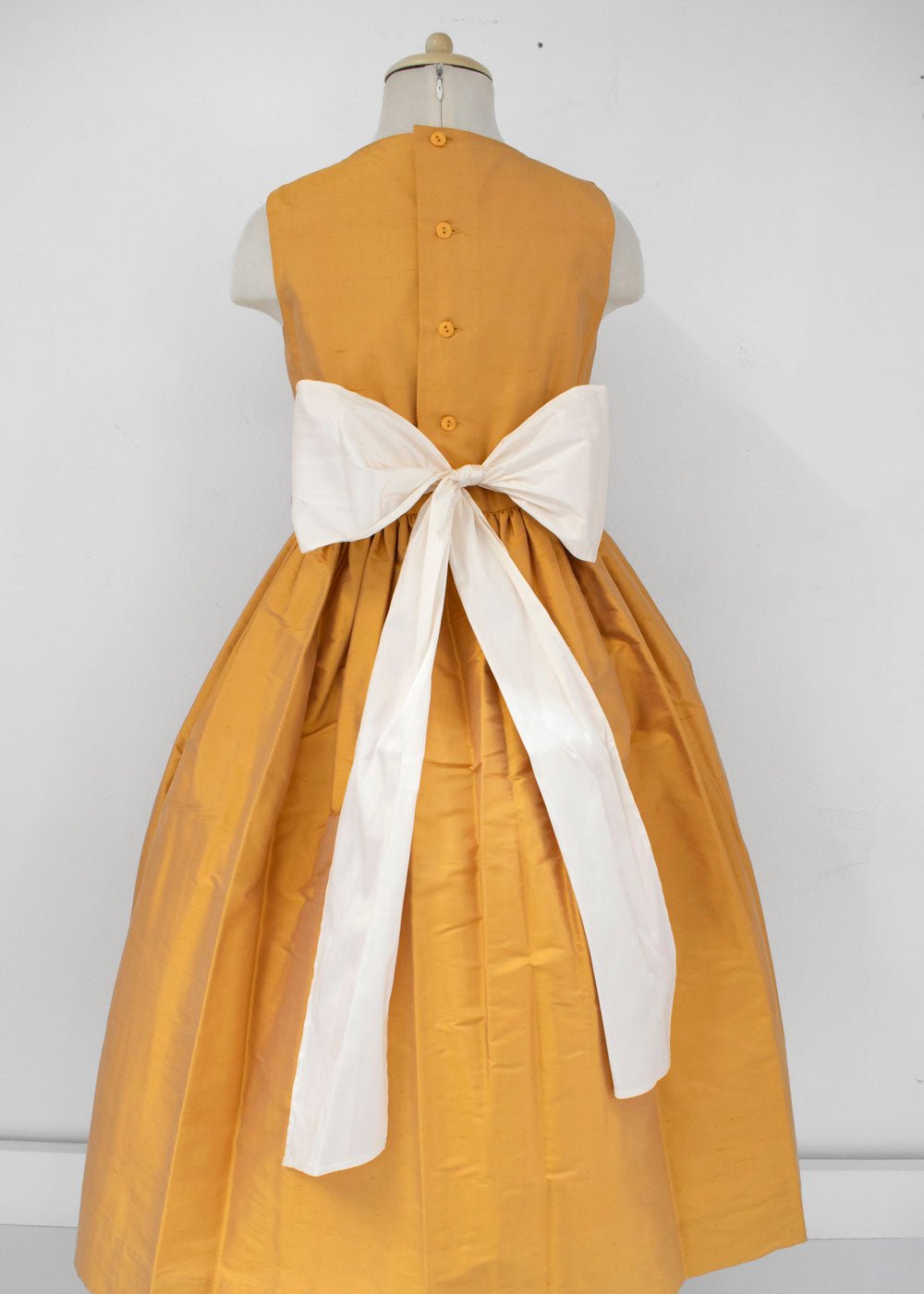 Vestido Niña Oro - Ceremonias Anny