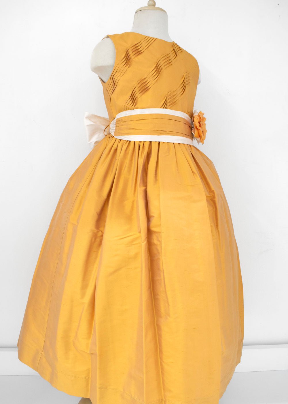 Vestido Niña Oro - Ceremonias Anny