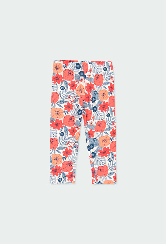 Conjunto leggins flores 204095