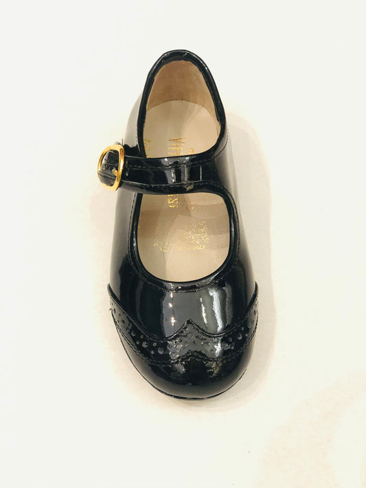 Zapato negro charol 464